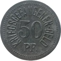 50 Pfennig - Traunstein Zivilgefangenenlager