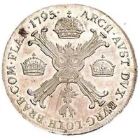 1/2 Couronne / Kronenthaler - Franz II