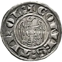 Eagle groschen - Meinhard I / Albert II Meran