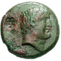 Æ19–20 - Mark Antony Countermarked