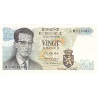 20 Francs - Baudouin I