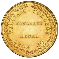 Award - George III Fort William College Honorary Medal