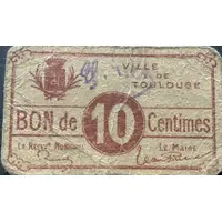 10 Centimes - Ville de Toulouse 31