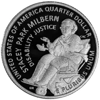 1/4 Dollar 'Washington Quarter' Stacey Milbern