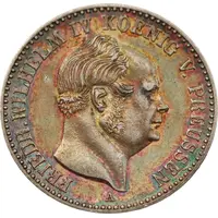 1/2 Gulden - Frederick William IV