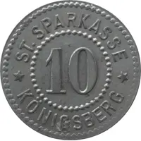 10 Pfennig - Königsberg, Franken