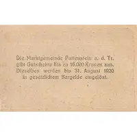 50 Heller Pottenstein