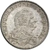1 Thaler - Charles Theodore Konventionstaler
