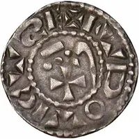 Denier - Immobilization in the name of Louis IV LVDOVICVS E