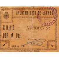 1 Peseta Llanes