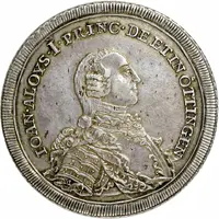 1 Thaler - John Aloys I