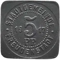 5 Pfennig - Freudenstadt