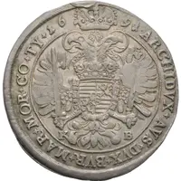 1 Thaler Sede Vacante, Countermark