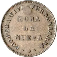 10 Centimos - Cooperativa Ferroviaria