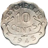 10 Cents - George VI