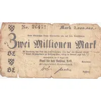 2 000 000 Mark Birkenfelder Landesbank