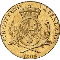 1 Ducat - Maximilian IV Joseph Pattern