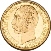 4 Daler / 20 Francs - Christian IX