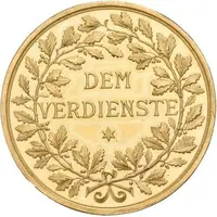 Civilian medal of merit - Wilhelm II Pattern