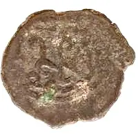 Unknown Æ - Anonymous / In the name of Thun Jabgu Khan, 618-628 Kabarna, with throne