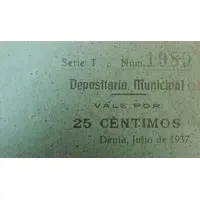 25 Céntimos Dénia