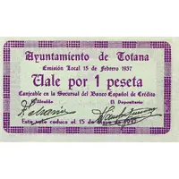1 Peseta Totana