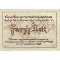 20 Mark Mansfeldsche Kupferschiefer bauende Gewerkschaft