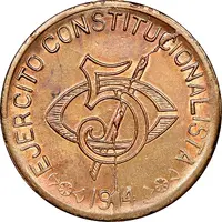 5 Centavos Constitutionalist Army