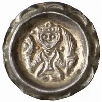 Denier Bracteate - Elisabeth of Bayern