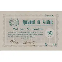 50 Céntimos Palafolls