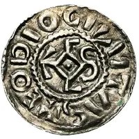 Denier In the name of Charles III, Liège mint