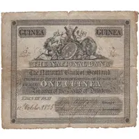 1 Guinea National Bank of Scotland
