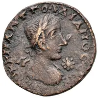 Æ24 - Gordian III and Abgar X Edessa mint