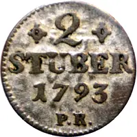 2 Stüber - Charles Theodor