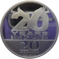 20 Dollars The Bank of Namibia