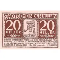 20 Heller Hallein