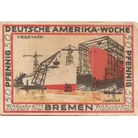 50 Pfennig Deutsche Amerika-Woche