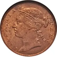 1/2 Cent - Victoria