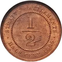 1/2 Cent - Victoria