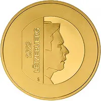 250 Euros - Henri I 25 years of Grand Duke Henri on the throne
