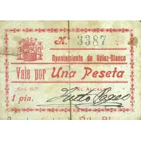 1 Peseta Vélez-Blanco