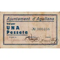 1 Peseta Agullana