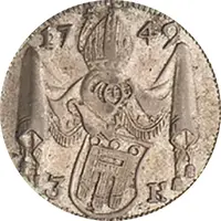 3 Kreuzers - Maximilian Joseph Ernest