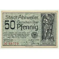 50 Pfennig green issue