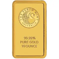 Bar - Gold 10 Ounces Kangaroo