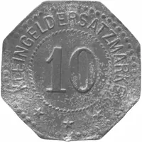 10 Pfennigs - Benrath Rud. Chillingworth A.G.