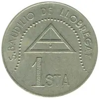 1 Peseta - Cooperativa Obrera La Reivindicación Samboyana