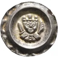 Denier Bracteate - Louis II of Bayern