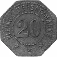 20 Pfennigs - Bremen Heymann & Neumann