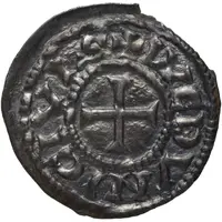 Denier - Charles II Lyon mint